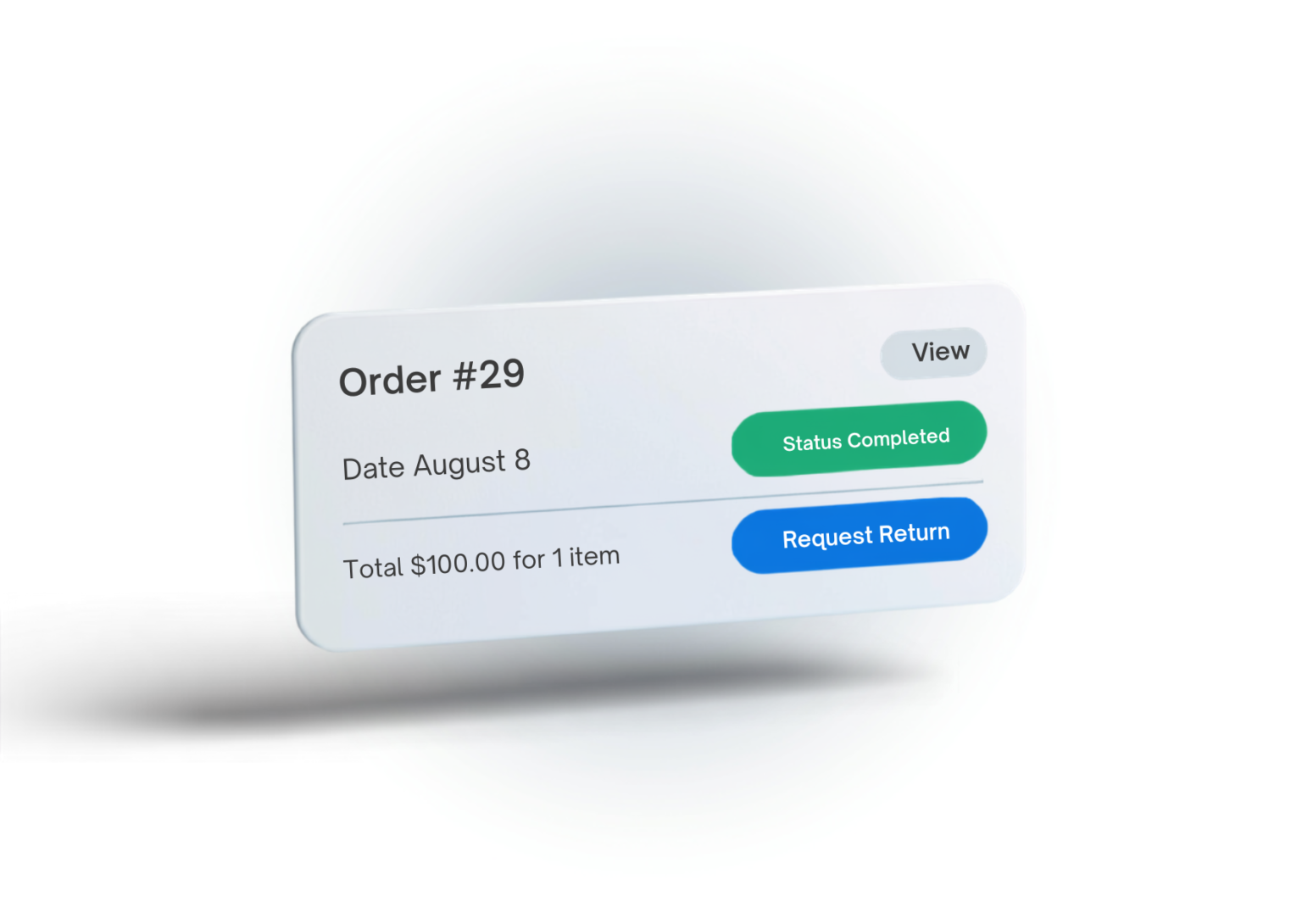 SahlDesk Orders Card - Clean Modern Layout (1)