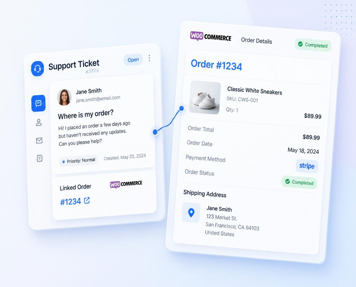 SaaS Order Support UI